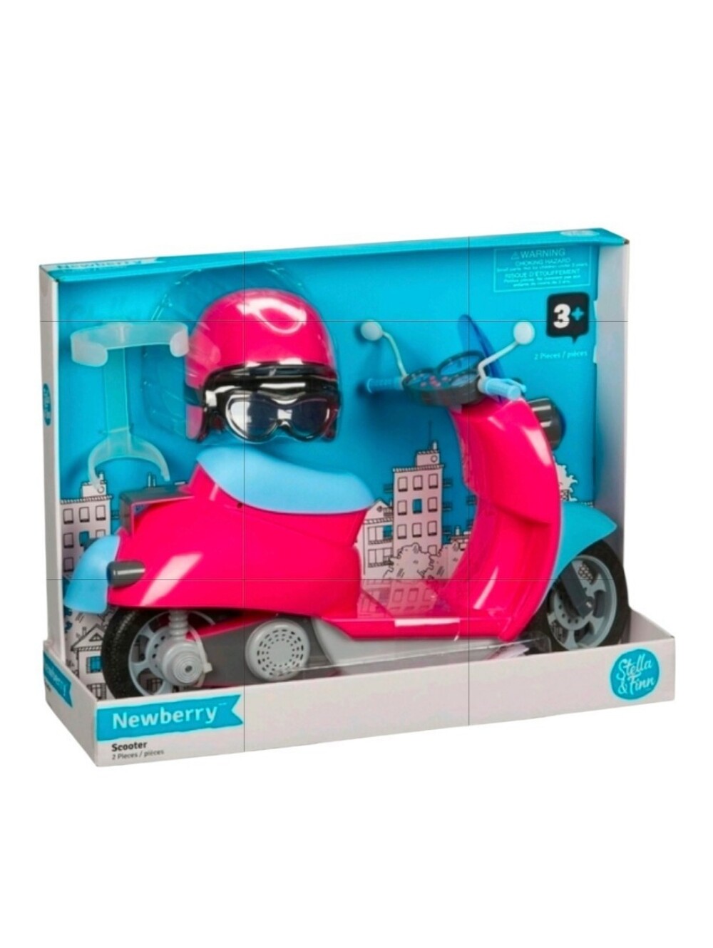 Stella & Finn Newberry Scooter for 18-in Dolls, Toy Figure for Kids, Ages 3+ NEW